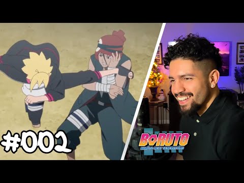 BORUTO VS IWABEE | The Hokage's Son…!! | Boruto #002 | REACTION