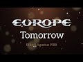 Europe - Tomorrow (Lyrics)