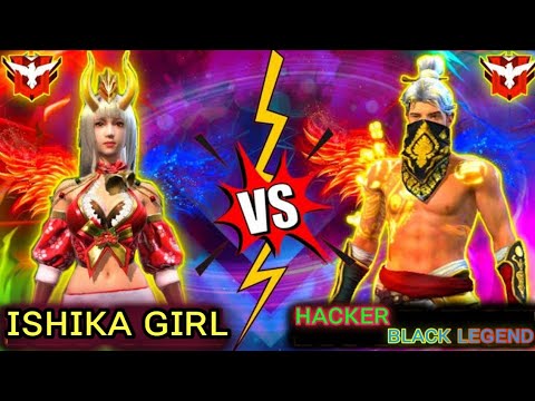 ishika vs Black legend op one tap king 👑 || @BLACK LEGEND. #itihasarmy #lokeshgamer