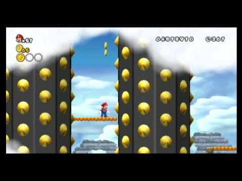 New Super Mario Bros. Wii - Star Coin Location Guide - World 7-Castle | WikiGameGuides