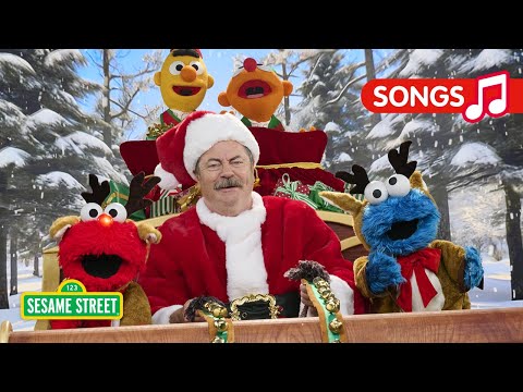 Santa's Sleigh Song featuring Nick Offerman (Wheels on the Bus Remix) | Sesame Street Babies