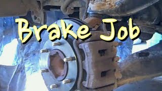 How to do a Brake Job - Pads and Rotors on Asian Import