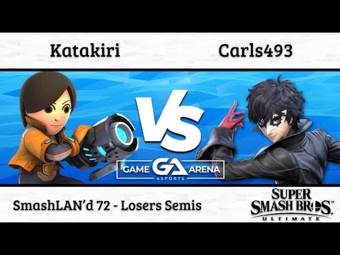 SmashLAN'd 72 - Katakiri vs Carls493 - Losers Semis