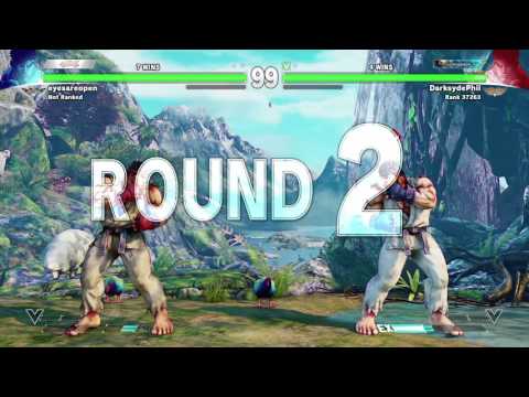 SFV 1st Online Play pt25: OOPS! Ryu vs. Ryu