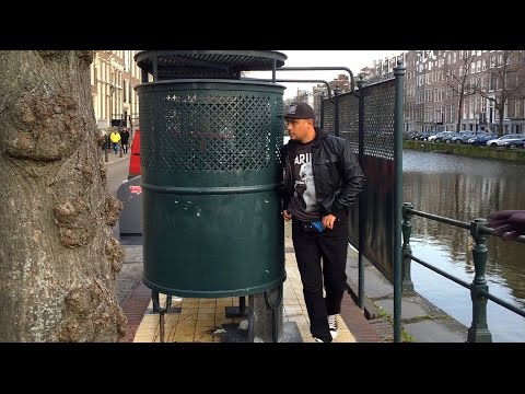 Trying a Public Urinal In Amsterdam for the First Time