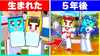 0歳からプロ野球選手を目指すマインクラフト【まいくら / マインクラフト】