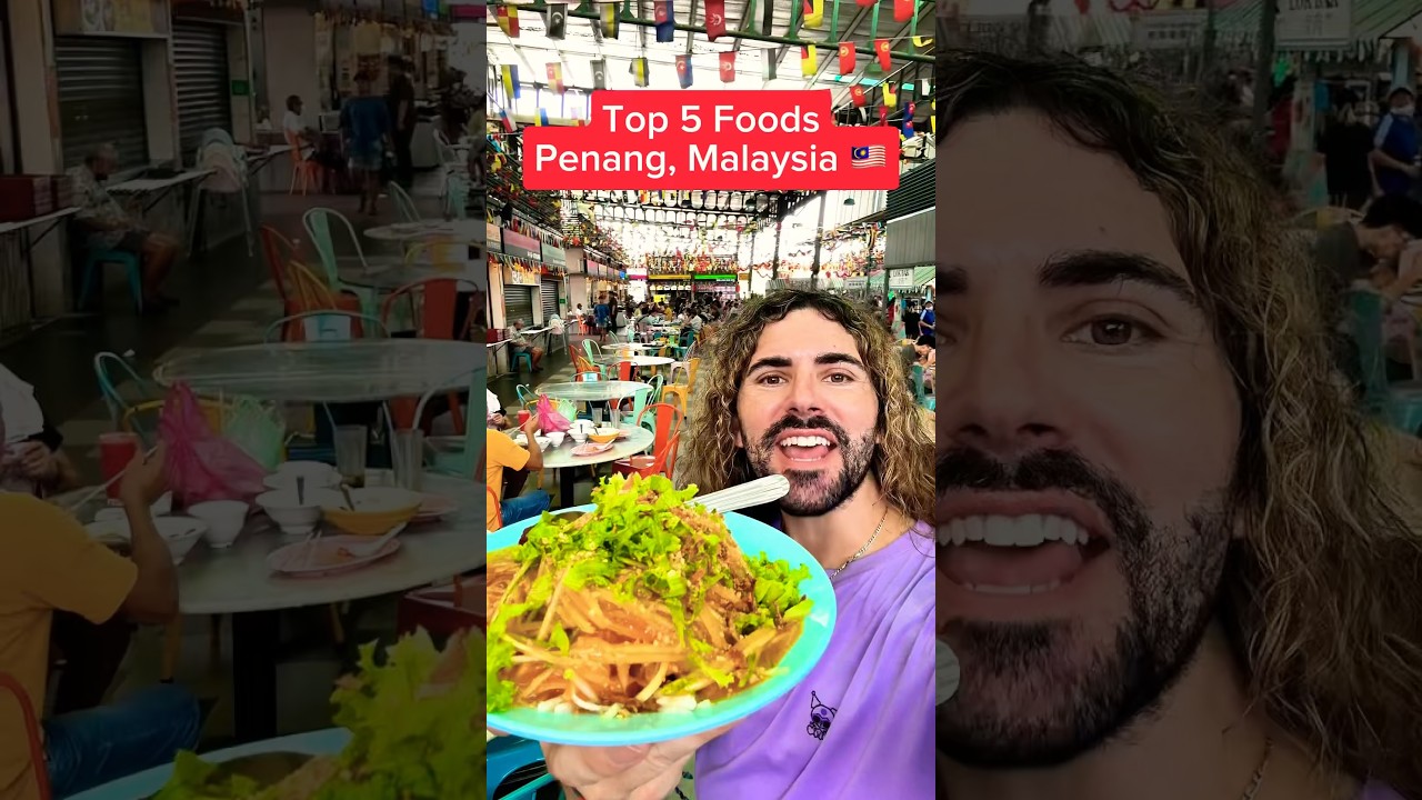 Top 5 Best Foods in Penang, Malaysia 🇲🇾