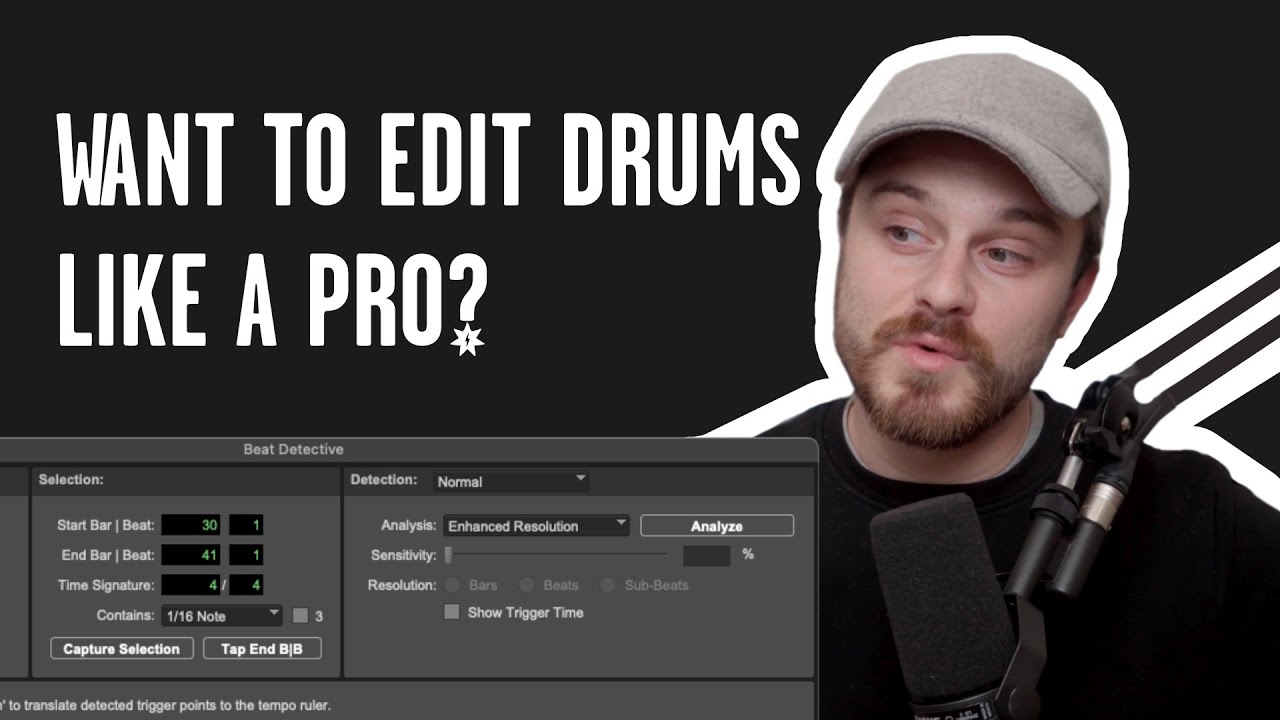 LEARN TO EDIT DRUMS LIKE A PRO! Part 1