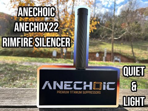 SUPER QUIET Titanium Flow Through Suppressor | Anechoic Suppressors FULL REVIEW