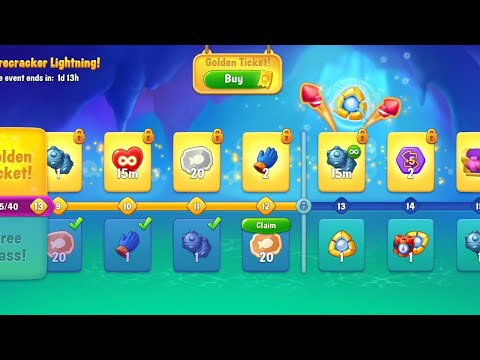 @Fishdom Win Strikes Atlantis Cup Stage 41 - 48. 🎉⚡Level 12 🔓