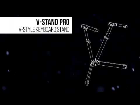 Ultimate Support Product Outlines - VS-88B V-Stand® Pro Keyboard Stand