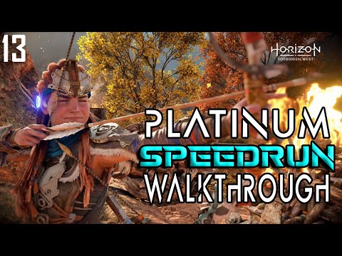 Horizon Forbidden West - Platinum Speedrun Walkthrough 13/15 - Full Game Trophy guide