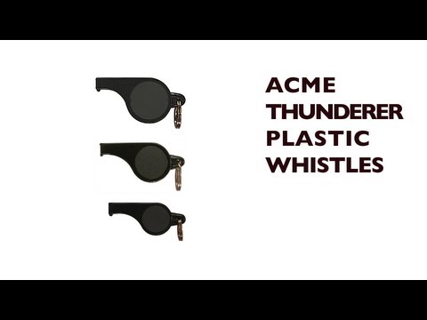 Acme Thunderer Plastic Whistles