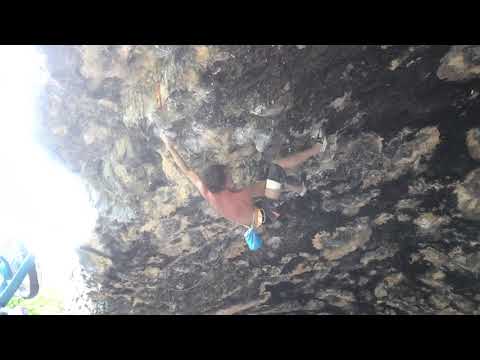 Dave Graham en Fin de Ali Hulk Extension sit start, 9a+ - Escalando.eu