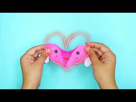 How to create a heart shaped message card