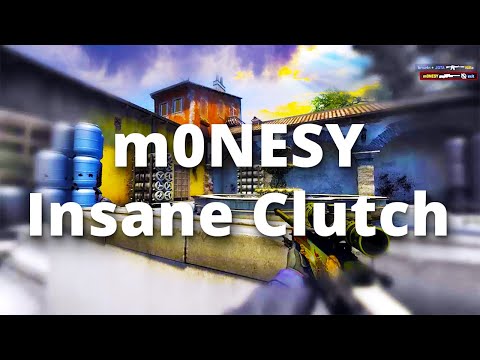 m0NESY 1v4 clutch on Inferno vs MIBR - CS:GO Highlight