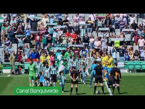 📹 Pasillo e #himnoCCF en el Córdoba CF - Las Palmas Atlético
