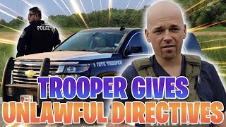 Laredo, TX DPS you don't know what press does
