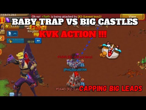 Lordsmobile:-Baby Solo Trap VS Big Castles (KVK ACTION)