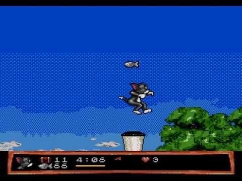 tom and jerry frantic antics sega genesis