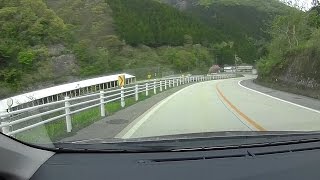 preview picture of video '国道181号、四十曲峠、岡山県新庄村-鳥取県日野町　車載動画'