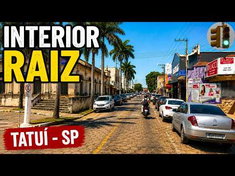 🇧🇷 TATUÍ SP | Um Retrato Autêntico do Interior Paulista em 2026 | 4K DRIVING