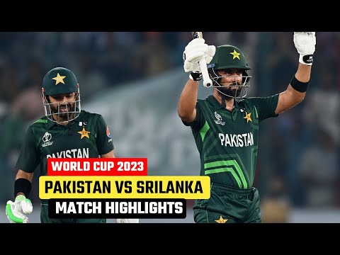 Pakistan vs Srilanka World Cup 2023 Match Highlights | PAK vs SL Match Highlights 2023