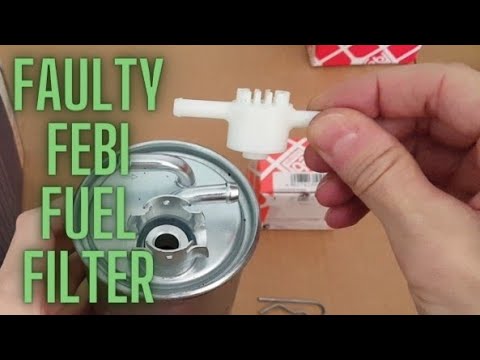 VW T4 Faulty Febi Bilstein Fuel Filter Volkswagen Transporter #VWT4