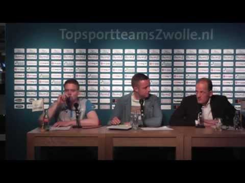 Persconferentie Landstede Volleybal - Abiant Lycurgus