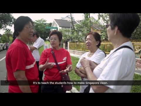 共同清潔的社區，共同享受快樂 (Communities that clean together have fun together)