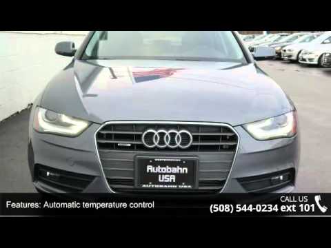 2013 Audi A4 2.0T Premium - Autobahn USA - Westborough , ...