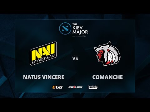 Na'Vi vs Comanche, The Kiev Major CIS Main Qualifiers