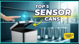 TOP 5 Best Sensor Touchless Trash Can 2026
