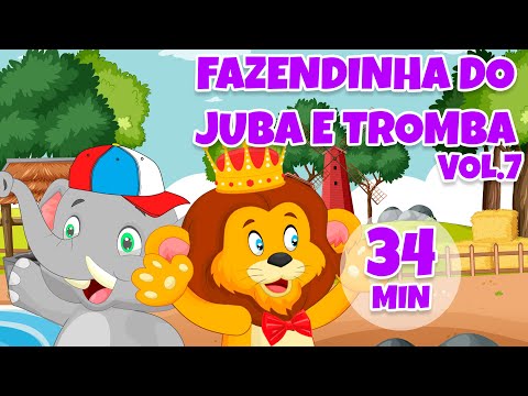 Fazendinha do Juba e Tromba Vol. 7 - Giramille 34 min | Desenho Animado Musical