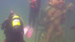 preview picture of video 'Scuba Diving at Capernwray 7th July 2013'