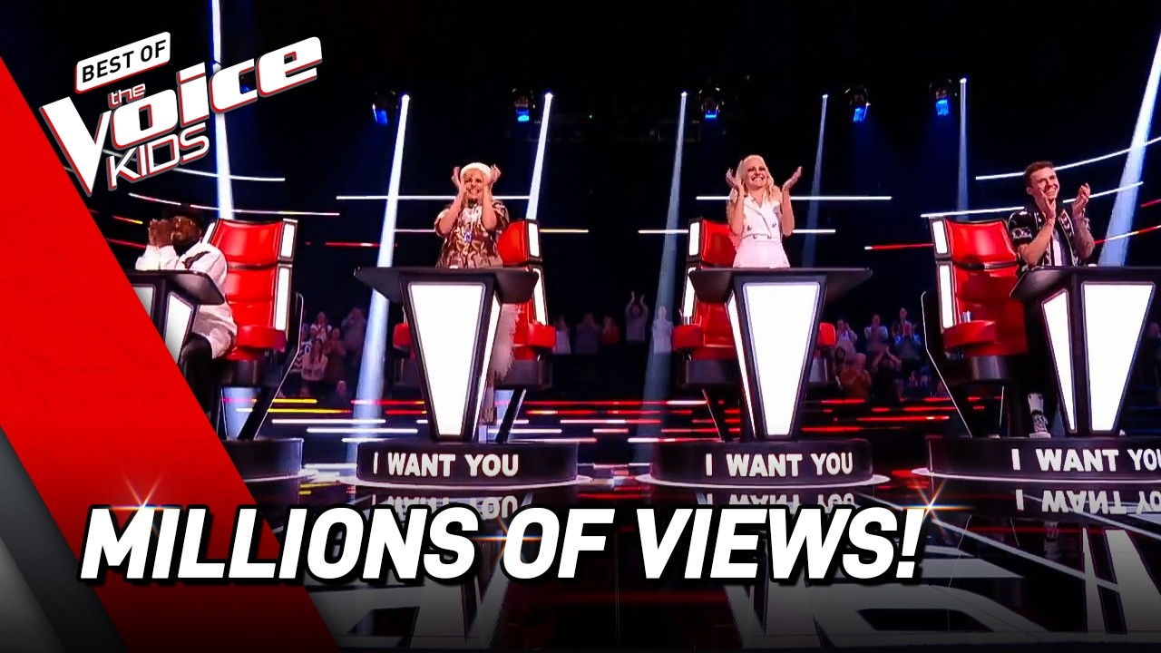 Impressive VIRAL Blind Auditions on The Voice Kids 💥