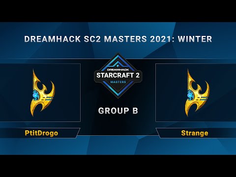 SC2 - PtitDrogo vs. Strange - Group B - DreamHack SC2 Masters 2021 Winter - EU