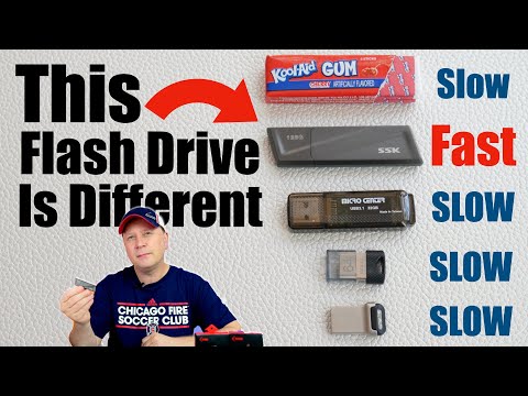 Is This The Fastest USB Flash Drive?  - SSK SD300