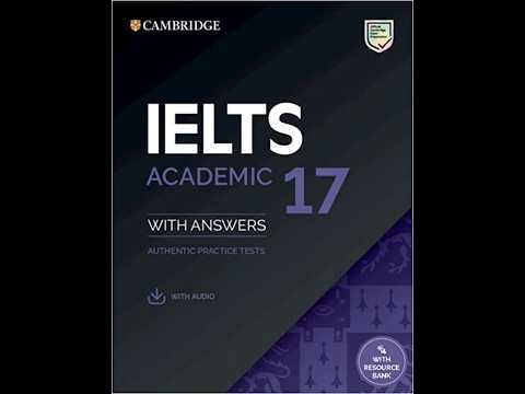 Cambridge 17 - Test 1 - Section 4