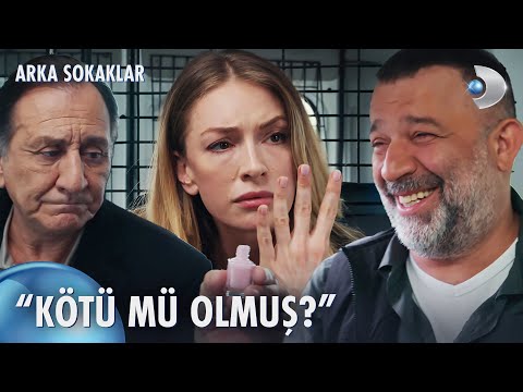 Gökçe, ekip arabasında oje sürerse! | Arka Sokaklar 713. Bölüm