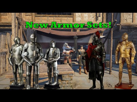 NEW ARMOR SETS!?!? Lots of Updates!!  - Conqueror's blade