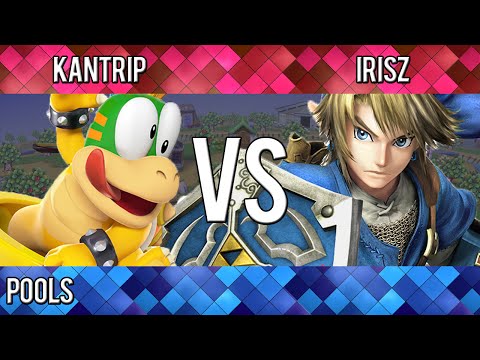 Smash2School - Kantrip (Bowser Jr.) vs. IrisZ (Link, Robin) - SSB4