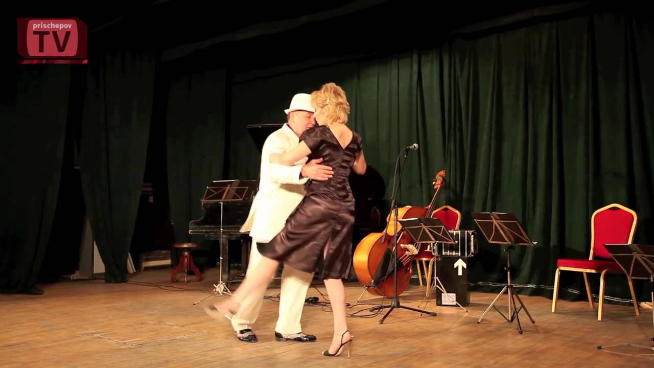 Olesya Grigorieva and Vladislav Kovalenko, Russia, Moscow, Shou "El Tango de Plata" Milonga crioza