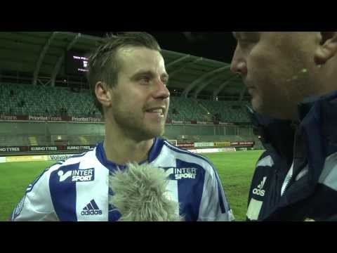 Pontus Farnerud efter matchen mot IFK Norrköping