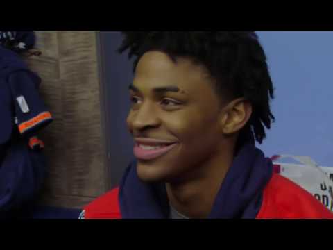 MEMvATL: Ja Morant Postgame Locker Room Interview | March 7, 2020