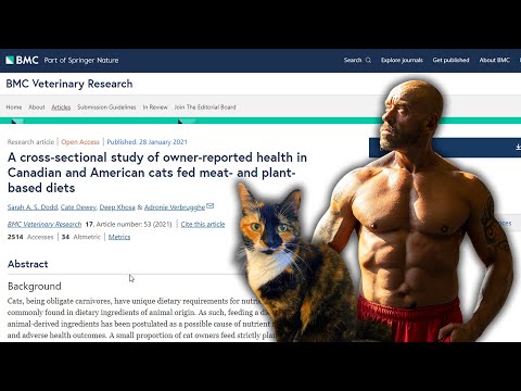 Vegan Cats HEALTHIEST?!? STARTLING New Evidence...
