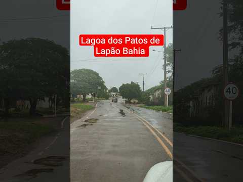 Lagoa dos Patos no município de Lapão Bahia