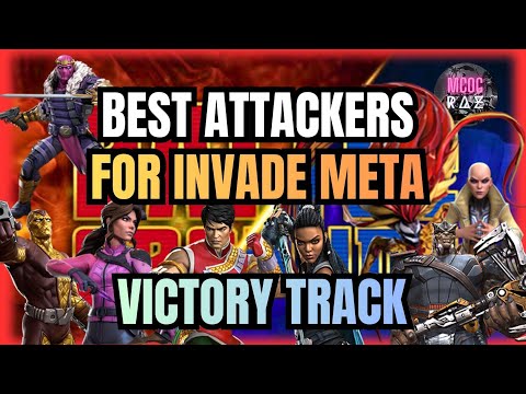 Top 10 Best Attackers for BG Season 35 | Invade Meta Breakdown | Marvel Contest of Champions