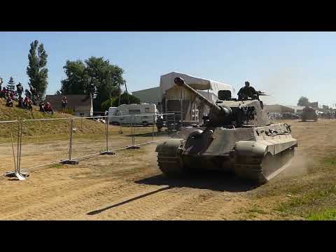 Démonstration char Tigre 80 éme anniversaire du D-Day