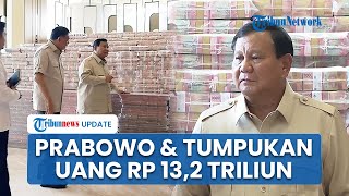 Penampakan Prabowo Bersama Tumpukan Uang Rp 13,2 Triliun Pengganti Kerugian Negara Kasus Korupsi CPO
